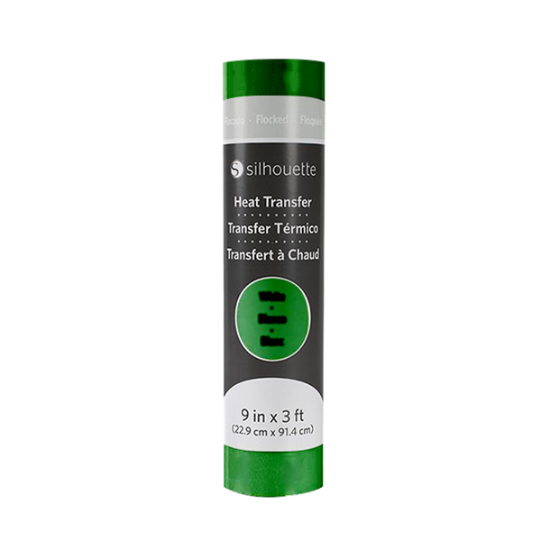 アイロンプリントシート フロック グリーン グリーン 9inch