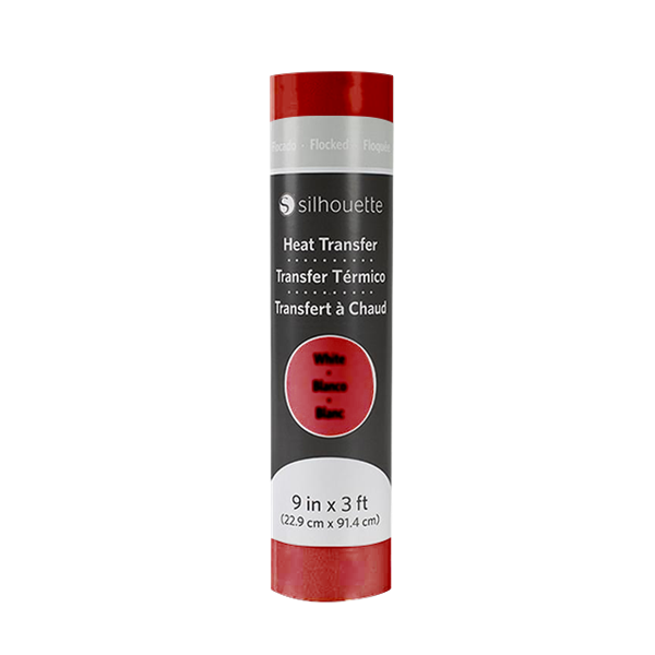 アイロンプリントシート フロック レッド レッド 9inch