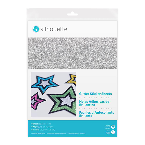 ステッカー グリッター グリッター 216 mm x 279 mm