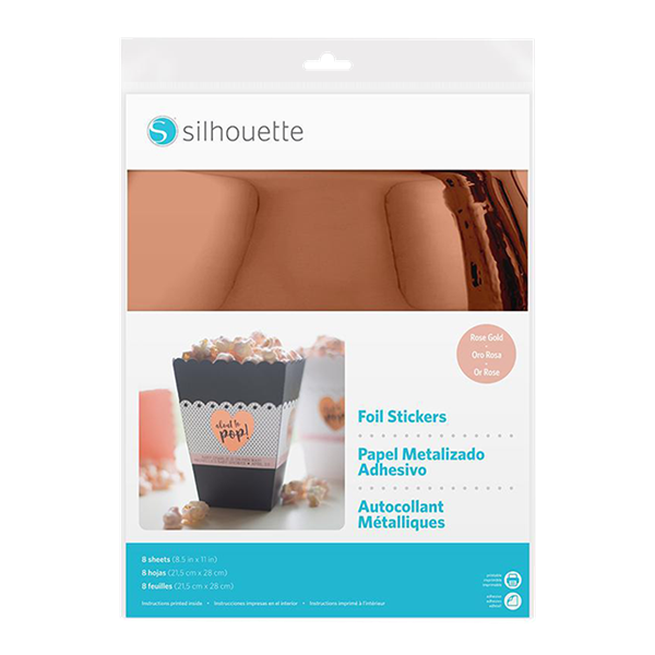 ステッカー ローズゴールド ローズゴールド 216 mm x 279 mm