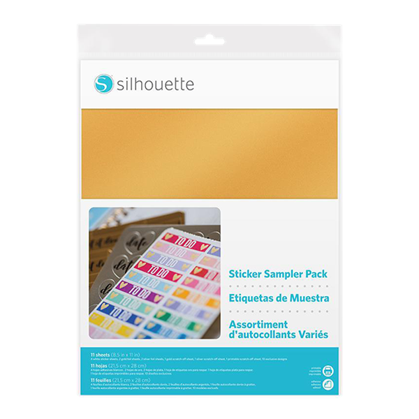 ステッカーサンプルパック 216 mm x 279 mm