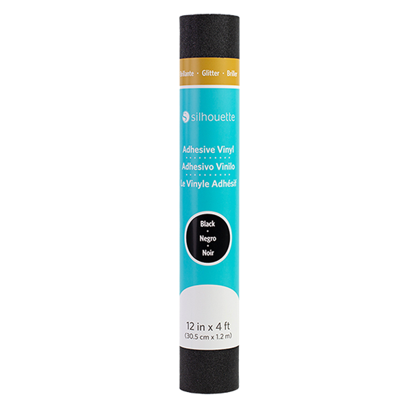 カッティングフィルム グリッター ブラック ブラック 12inch