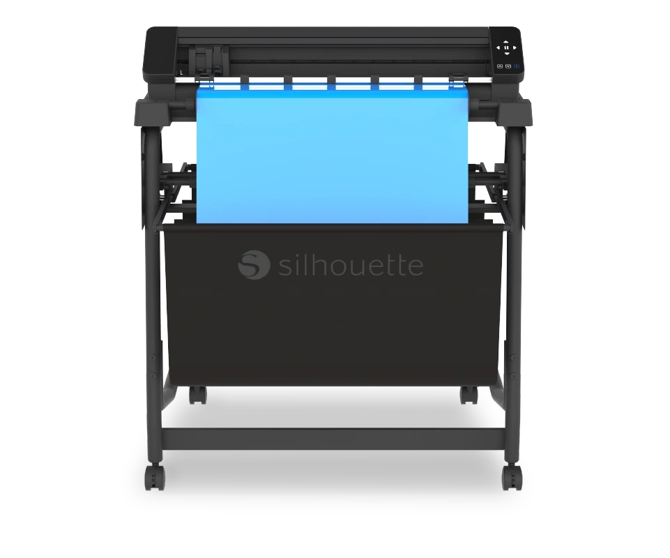 正面からから見たときのシルエットスタンド