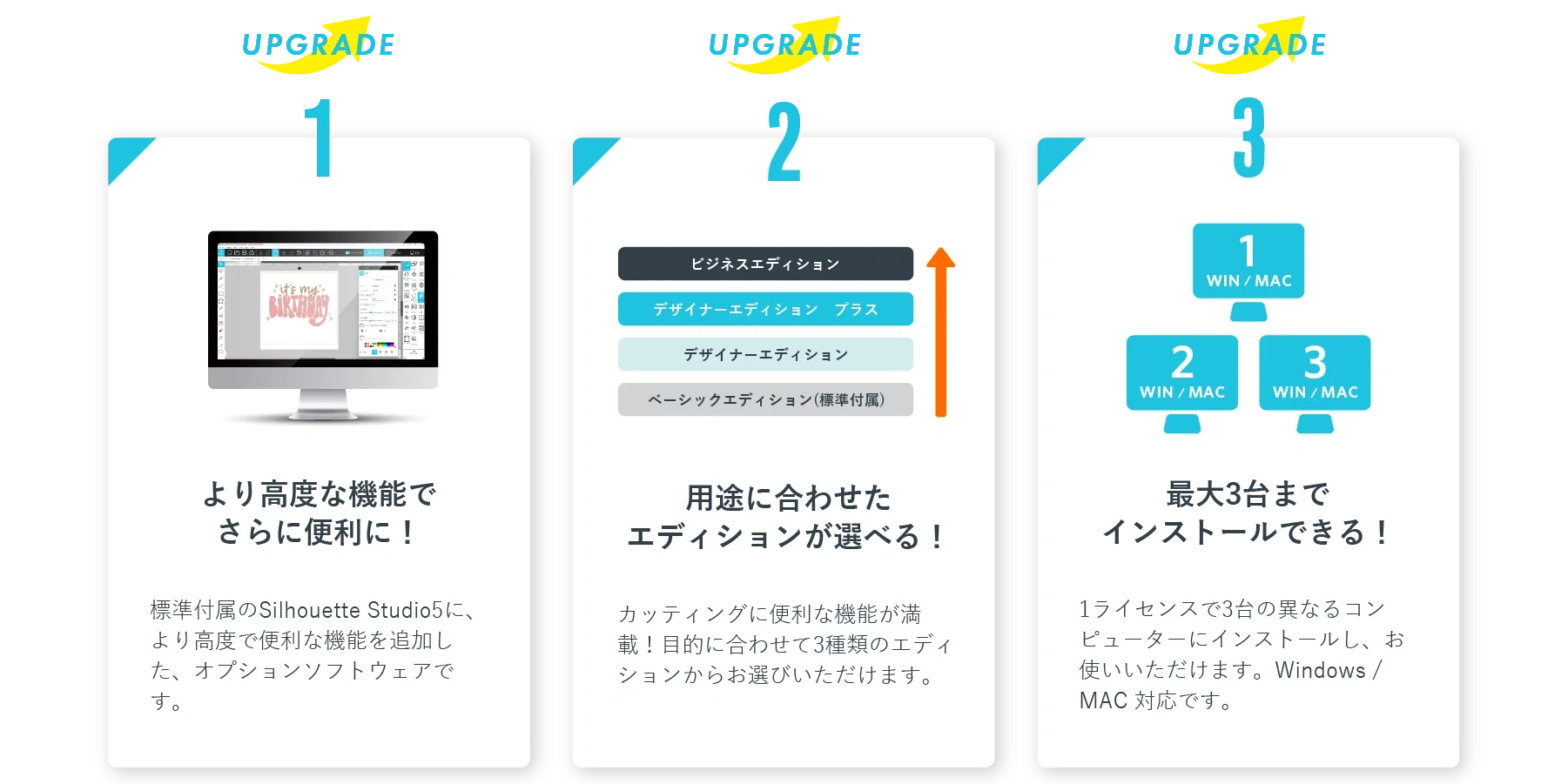 エディション機能比較